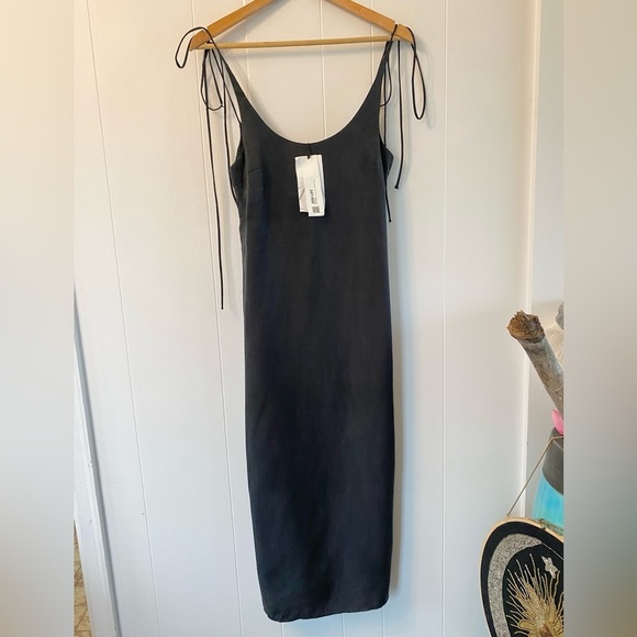 Zara Black Midi Dress - Picture 5 of 12